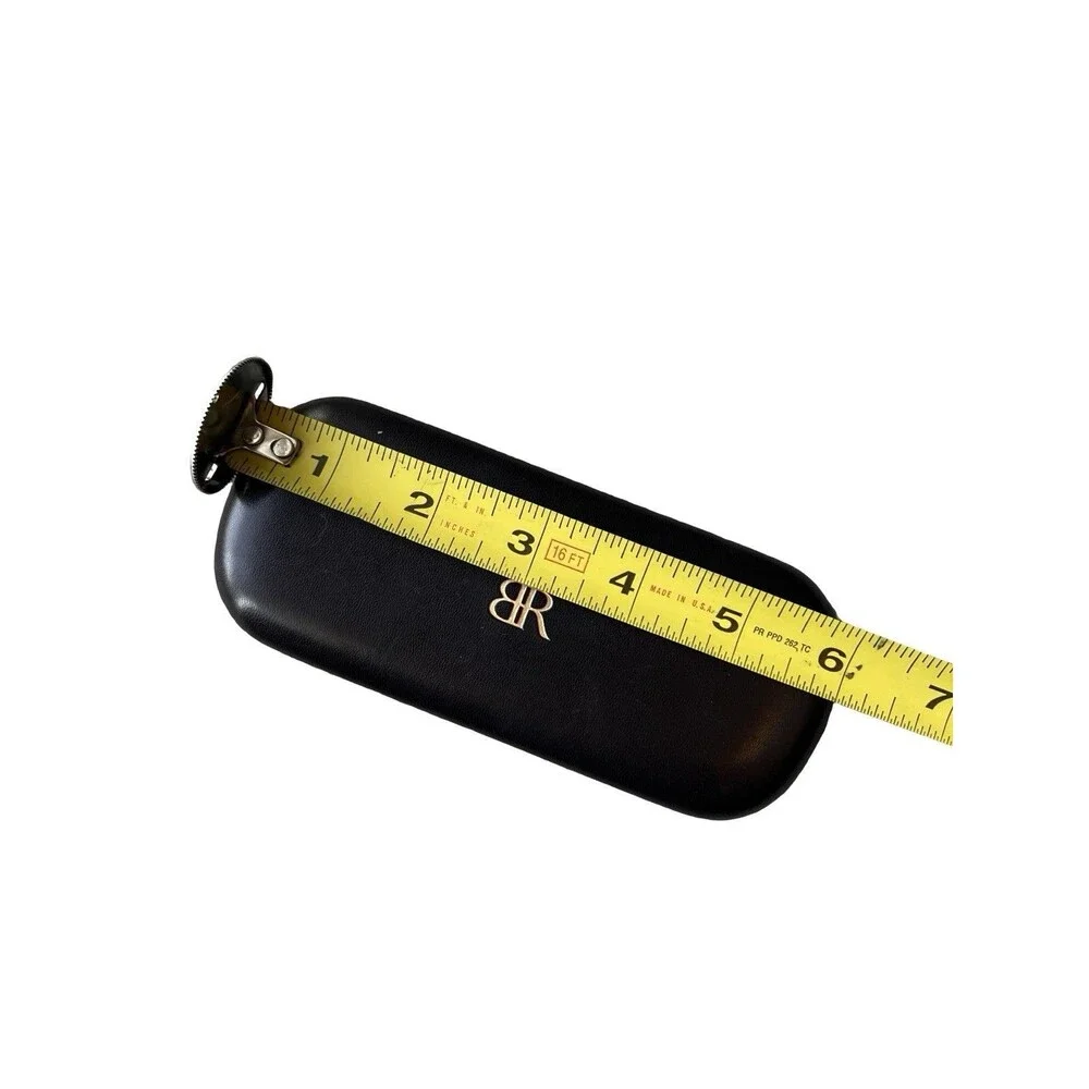 Banana Republic Sunglasses Eyeglasses Case Hard Shell Felt Lined Travel Carrier
